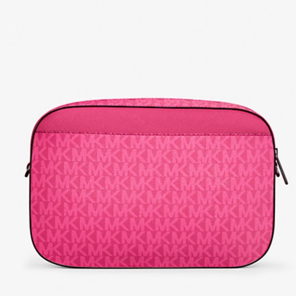 Michael Kors Jet Set Large Signature Logo Chain Crossbody Bag
Dragonfruit
NWT - Picture 11 of 16